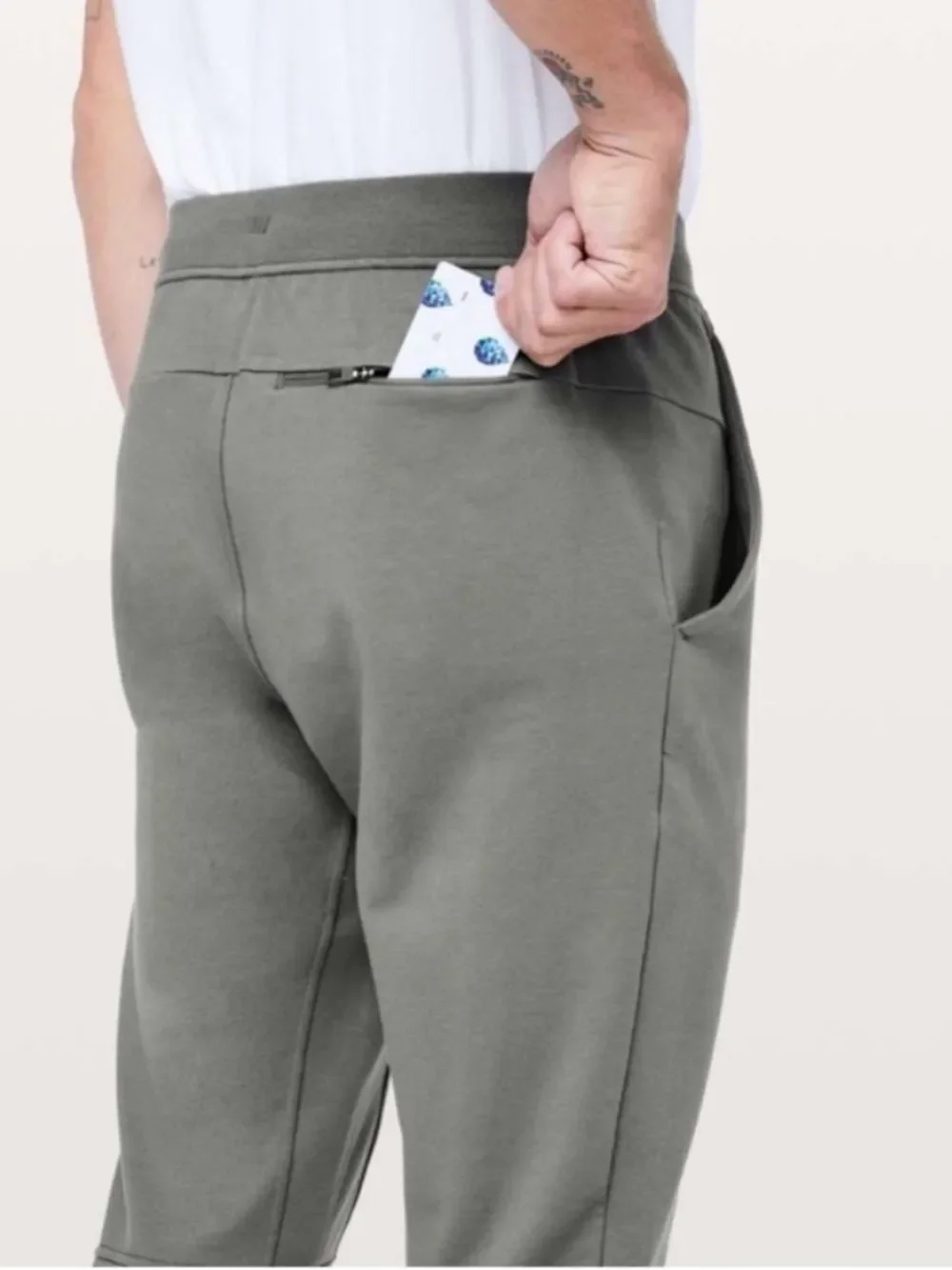 Lululemon City Sweat Jogger Pants Sage Green Womens Medium